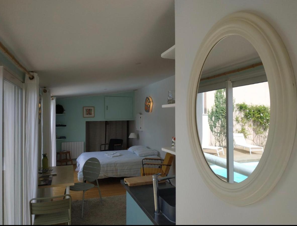Teyran Chambre Studio Independante Au Calme Vue Sur Piscine المظهر الخارجي الصورة