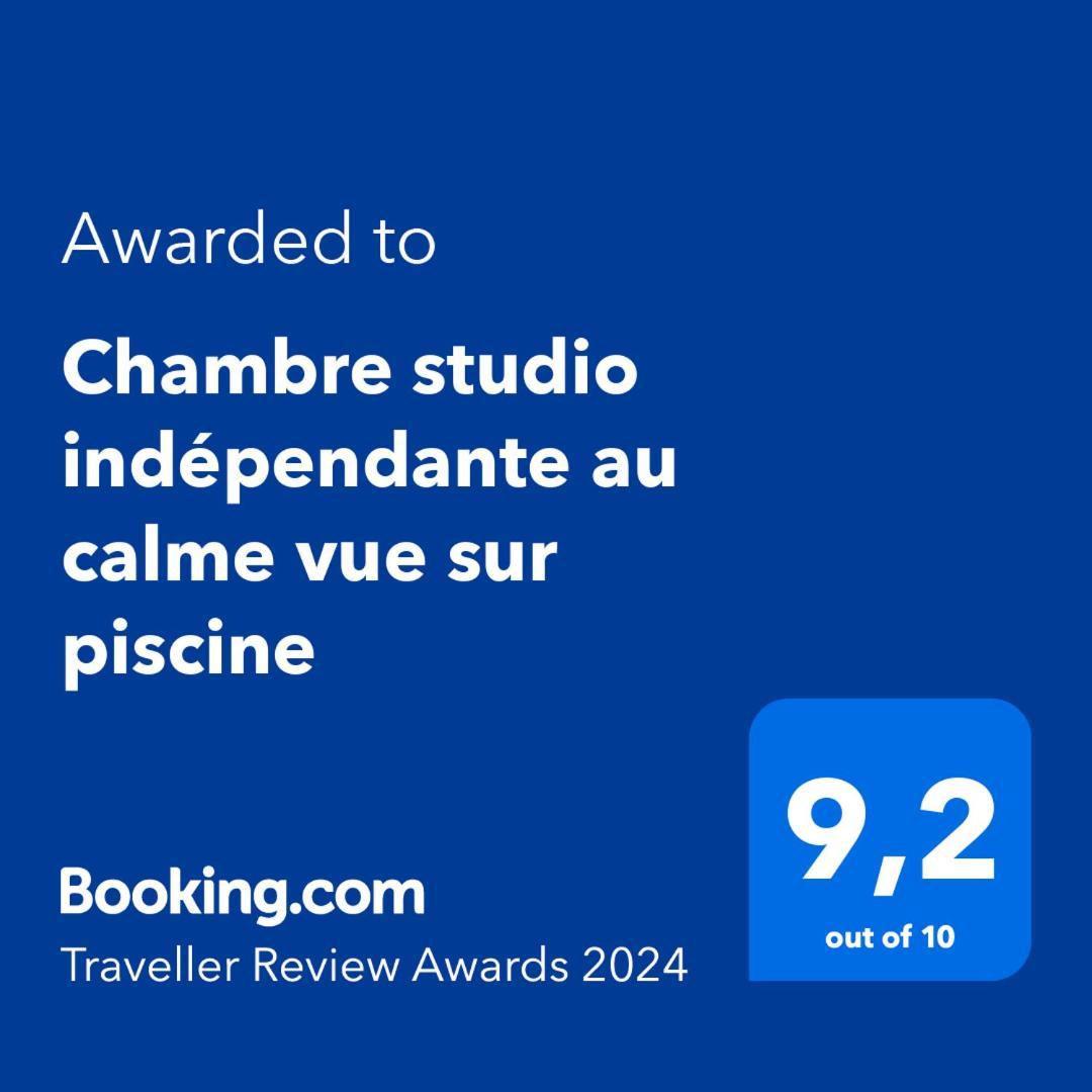 Teyran Chambre Studio Independante Au Calme Vue Sur Piscine المظهر الخارجي الصورة